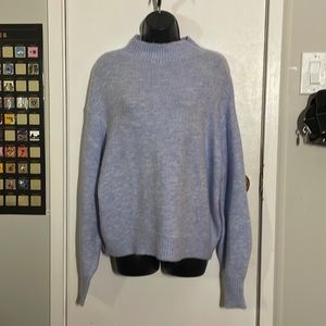 Lilac Mock Neck sweater